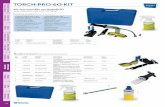 TORCH-PRO-60-KIT new Recupero-Riciclo Recovery- Recycling · TORCH-PRO UV light source. Thank you for purchasing this small but powerful UVA light source. You will be able to use
