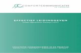 EFFECTIEF LEIDINGGEVEN - Comfort Communicatie COACHEND COMMUNICEREN IN DE PRAKTIJK RESULTAAT | RESPECT