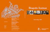 Biografie Instituut - University of Groningen · ondernemerschap, onderwijs, politiek, religie en techniek. 7 1.1 Medewerkers ... Op de site staan bovendien door het instituut geëntameerde