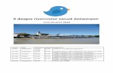 6 daagse rivercruise vanuit Antwerpen - De Blauwe Vogel · 6 daagse rivercruise vanuit Antwerpen 1/11 tot 6/11 2019 Datum Stad Aankomst Vertrek Programma 1 Nov Antwerpen Vanaf 15:00