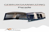 Parade - Alpenkreuzer Vouwwagens · 2018-10-16 · Parade vanaf 2017. Alle rechten voorbehouden. Niets uit deze uitgave mag worden openbaar gemaakt en/of verveelvoudigd door middel