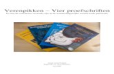Verenpikken – Vier proefschriftenfse.studenttheses.ub.rug.nl/8524/1/Biol_Bc_2009_E.T... · 2018-02-15 · Juni 2009 Verenpikken – Vier proefschriften En hoe de conclusies verwerkt