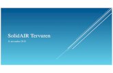 Presentatie 11 november 2015 (3)-4 - SolidAIR TervurenNov 11, 2015  · • In oktober 2015 10.104 vertrekken overdag, 422 ‘s nachts ... • Ontwerp nieuwe vliegwet tegen einde 2015