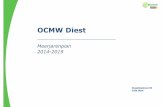 Meerjarenplan OCMW Diest 2014-2019 - versie …Het meerjarenplan wordt derhalve jaarlijks tussentijds geëvalueerd en indien nodig bijgestuurd. Daarna herhaalt de cyclus zich vervolgens.