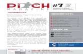 VOORWOORD INHOUDSTAFEL - Piranhas · dit Pitch Magazine verslagen kan lezen,... We lanceren ook een nieuwe rubriek in het Pitch Magazine. Vanaf nu zal in elke editie onze voorzitter,