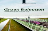 Groen Beleggen - De ecotanker, het schoonste ... · graag duurzaam actief willen zijn. En het past in de trend om een verdere vergroening van het fiscale stelsel te krijgen. Dus wat