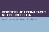 versterk je leer-kracht met schoolplein€¦ · social site that all about discovery largest opportunities babi2b users are: female million o twitter micro blogging social site that