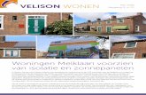 velison wonen · 2018-06-26 · Afgelopen november heeft Velison wonen haar huurbeleid aangepast om de betaalbaarheid van de sociale huurwoningen voor huurders met lagere inkomens