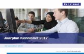 Jaarplan Kennisnet 2017 - Laat ict werken voor het onderwijs · aansturing van de PO-Raad, de VO-raad en de ministeries van OCW en EZ, aan het verbeteren van de toegang tot digitale
