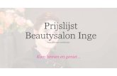 Prijslijst Beautysalon Ingein04.hostcontrol.com/resources/ca40f0416fcc38/1e46a488cd... · 2019-05-10 · Microsoft PowerPoint - Prijslijst Beautysalon Inge Author: disam Created Date: