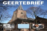 GEERTEBRIEF - Geertekerk Utrecht · Op de laatste zondag van het kerkelijk jaar, wanneer wij onze overledenen gedenken, lezen wij over de laatste wens van Jozef en zijn testament