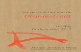 het perspectief van de Oranjestraat - Atelier Arnhem West · Deze informatie is dynamisch en wordt in de ... met het element tijd (verleden, heden en toekomst) ecologie en bepalen