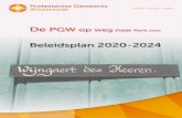 Beleidsplan 2020-2024 - opmaak Protestantse Gemeente Winterswijk Op weg naar 2025 Beleidsplan 2020-2024