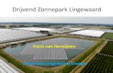 Drijvend Zonnepark Lingewaard - KIVI · 2019-01-07 · Projectgroep DZL (2014 –2018) 9 Projectgroep DZL Pieter Siekman - Stefan Peelen - Frans van Herwijnen . Haalbaarheidsonderzoek