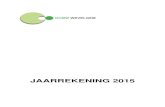 JAARREKENING 2015 - Wevelgem...- UiTPAS is uitgerold vanaf 14.09.15 - Katrolwerking opgestart ism basisscholen. Schooljaar ’15-’16 met minimale inzet personeel (1/5). Evaluatie