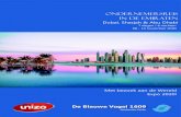 Dubai, Sharjah & Abu Dhabi - UNIZO...Dubai, Sharjah & Abu Dhabi 7 dagen / 6 nachten 08 - 14 november 2020 De Blauwe Vogel 1609 Reisfamilie Carlier Met bezoek aan de Wereld Expo 2020!