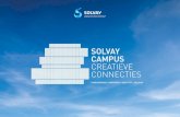 SOLVAY CAMPUS CREATIEVE CONNECTIES...Solvay voor dit team heeft gekozen zijn: > De visie voor een levendige, groene omgeving, en voor het hoofdgebouw. > De uiterst hoogwaardige duurzaamheidsreferenties