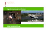 presentatie 16-1-2014 iba sx grevenIngenieursbureau Amsterdam Naam: Ir. S.X. Greven (RC) Functie: specialist constructies 16 januari 2014 Uyllander brug A’dam (2013) Staalconstructie
