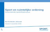 Zonevreemde sportinfrastructuur - Sport Vlaanderen · 11/6/2019  · Handelingen van alg. belang Art. 2 BVR: Handelingen van algemeen belang = werken, handelingen en wijzigingen beschouwd