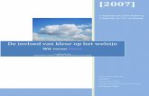 De invloed van kleur op het welzijn - Universiteit Twenteessay.utwente.nl/860/1/scriptie_van_der_Woning.pdf · De invloed van kleur op het welzijn 2 Samenvatting Aanleiding en doel