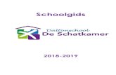 Schoolgids · Voorwoord In deze schoolgids (2018 – 2019) geven we u informatie rondom het onderwijs op De Schatkamer. Iedere ouder en belangstellende kan er algemene zaken als historie