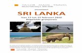 presenteert SRI LANKA - Tailor Made Traveltailormadetravel.be/wp-content/uploads/2019/07/Sri-Lanka-groep-202… · SRI LANKA Van 15 tot 25 februari 2020 Begeleide groepsreis ... demonenkoning