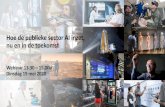 Hoe de publieke sector AI inzet, nu en in de toekomst...AI for Public Sector –AI Webinar –19 mei 2020 Source: Capgemini Invent –AI maturity curve in the customer relationship