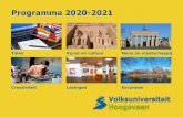Programmaboekje 2020-2021b-16-7 20.30 uur...3 Voorwoord Met veel voldoening en plezier leggen we als Volksuniversiteit Hoogeveen u hierbĳ ons programma voor het cursusjaar2020-2021voor