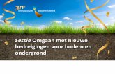 Sessie Omgaan met nieuwe bedreigingen voor bodem en …€¦ · (sessie 7.3 om 15.00 uur). Inhoud advies voor provincie Groningen Informatieoverzicht en risicobeoordeling ... •