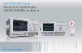 HMO3000 Series Mixed Signal Oscilloscopes8 Rohde & Schwarz R&S®HMO3000 Series Serial Bus Analysis I2C, SPI, CAN or LIN – in terms of interaction with the outside world for embedded