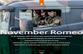 November Romeo - Korps Nationale Reservevoor aandacht voor de huidige reservisten bij het ontwikkelen van toekomstplannen en reservisten-beleid. Ik heb daarbij aangegeven dat nieuw