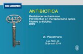 ANTIBIOTICA - ForumIGforumig.be/wp-content/uploads/2019/01/Peetermans-W...• In UZ Leuven toegankelijk via Intranet Antibioticagids IGGI Title PowerPoint-presentatie Author ICTS |