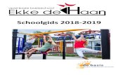 Ekke, schoolgids 2018-2019 - Ekke de Haan · De meeste kinderen zullen een groot aantal jaren in het basisonderwijs vertoeven. Ongeveer 8 jaar lang, zo’n 8000 uren, zijn uw kinderen