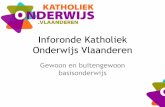 Inforonde Katholiek Onderwijs Vlaanderen · •verzekeren van de continuïteit van zorg en wegnemen van onzekerheid voor de huidige personeelsleden/behoud van de huidige ... • Sociale
