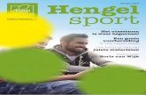 Brochure 2017 Hengel sport...Werkzaam bij Dierspecialist Berben XL in Nunspeet. Interview Boris van Wijk Zo’n viertien jaar geleden heeft het ‘karpervirus’ mij gegrepen. Zo jong