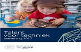 Talent voor techniek - jaarverslag 2017 - Huis van de Techniek · FINANCIEEL RESUME 8 4. COMMUNICATIE 9 4.1 WEBSITES 9 4.1.1 CORPORATE WEBSITE 9 ... ** De heer den Doelder heeft in