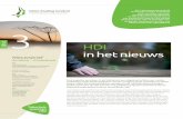 HDI in het nieuws€¦ · In september is er aan de Hogeschool van Arnhem en Nijmegen een cursus ‘Zorgconsulent palliatieve zorg’ gestart. De cursus is bedoeld voor verpleegkundigen