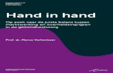 Hand in hand - EUR · 2019-01-18 · 8 Prof. dr. Marco Varkevisser – Hand in hand van vraag en aanbod van zorg niet langer wordt vertrouwd op gedetailleerde aanbod- en prijsregulering