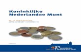 Koninklijke Nederlandse Munt - Week van het geld · Koninklijke Nederlandse Munt in Utrecht. • Het ‘muntmeesterteken’: dat is de handtekening van de muntmeester (de directeur