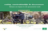fietsen en lopen in de gemeente Leek - Oostwold · 2018-09-25 · Met de toename van het gebruik van de fiets zien we in de afgelopen jaren landelijk een toename van het aantal ongevallen