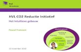 HVL CO2 Reductie Initiatief - MDB · HVL CO2 Reductie Initiatief Het Intuïtieve gebouw 22 november 2010. Pascal Franssen