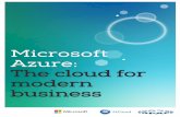 Microsoft Azure: The cloud for modern · F-Secure voor de beveiliging van de devices van uw klanten. Nomadesk kan een goed alternatief bieden voor de fileserver en Workspace 365 kan