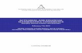 ACTUARIAL AND FINANCIAL MATHEMATICS CONFERENCE · PDF file 2013-07-03 · KONINKLIJKE VLAAMSE ACADEMIE VAN BELGIE VOOR WETENSCHAPPEN EN KUNSTEN ACTUARIAL AND FINANCIAL MATHEMATICS