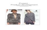 Project : Product development · 2013-04-12 · Product development Werkboek confectie voor MBO cohort 2010-2014 . 2 Les 1 Doel: Uitgaande van een basisblazer met 2-naads mouw gaan