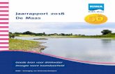 RIWA-Maas Jaarrapport 2018 De Maas · droogte, innamestops, ontheffingen en de impact van riooloverstorten. Een over-zicht van feiten over het veranderende klimaat als oorzaak van