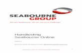 Handleiding Seabourne Online · verschillende onderdelen van het systeem behandelen: de Seabourne Online website, zendingen, het beheren van uw gegevens en het adresboek, rapportage