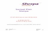 Sociaal Plan Sherpa - NU91 · 2015-06-13 · Sociaal Plan van toepassing op de betrokken werknemer(s). Werknemers met een arbeidsovereenkomst voor bepaalde tijd, van wie de rechtspositie
