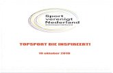 Sport verenigt Nederland...maken van evenementenlocaties en door impact te realiseren via side-events. En dat alles met een relatief bescheiden budget; deze aanpak is innovatief, effectief