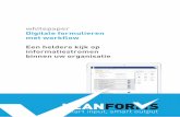 whitepaper Digitale formulieren met workflow ... - LeanForms LeanForms heeft gekozen voor een aantal