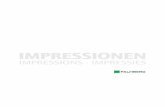 IMPRESSIONEN¼re... · portfolio is characterised by quality, design and functio-nality. We additionally provide our customers a professional package of services from the individual